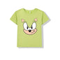 Sonic Children Summer Short Sleeves T-Shirts Cotton