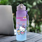 Sanrio 750Ml Water Cup Anime Hello Kitty Portable Children Cute Cartoon Outdoor Sport Large Capacity Water Bottle Birthday Gift