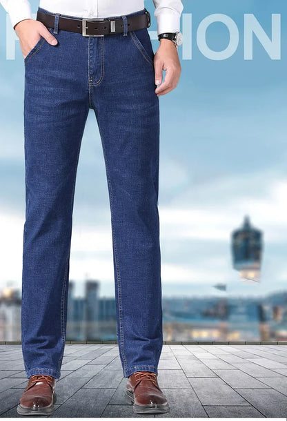 New Men Light Luxury Stretch Slim Fit Pants Comfortable