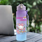 Sanrio 750Ml Water Cup Anime Hello Kitty Portable Children Cute Cartoon Outdoor Sport Large Capacity Water Bottle Birthday Gift