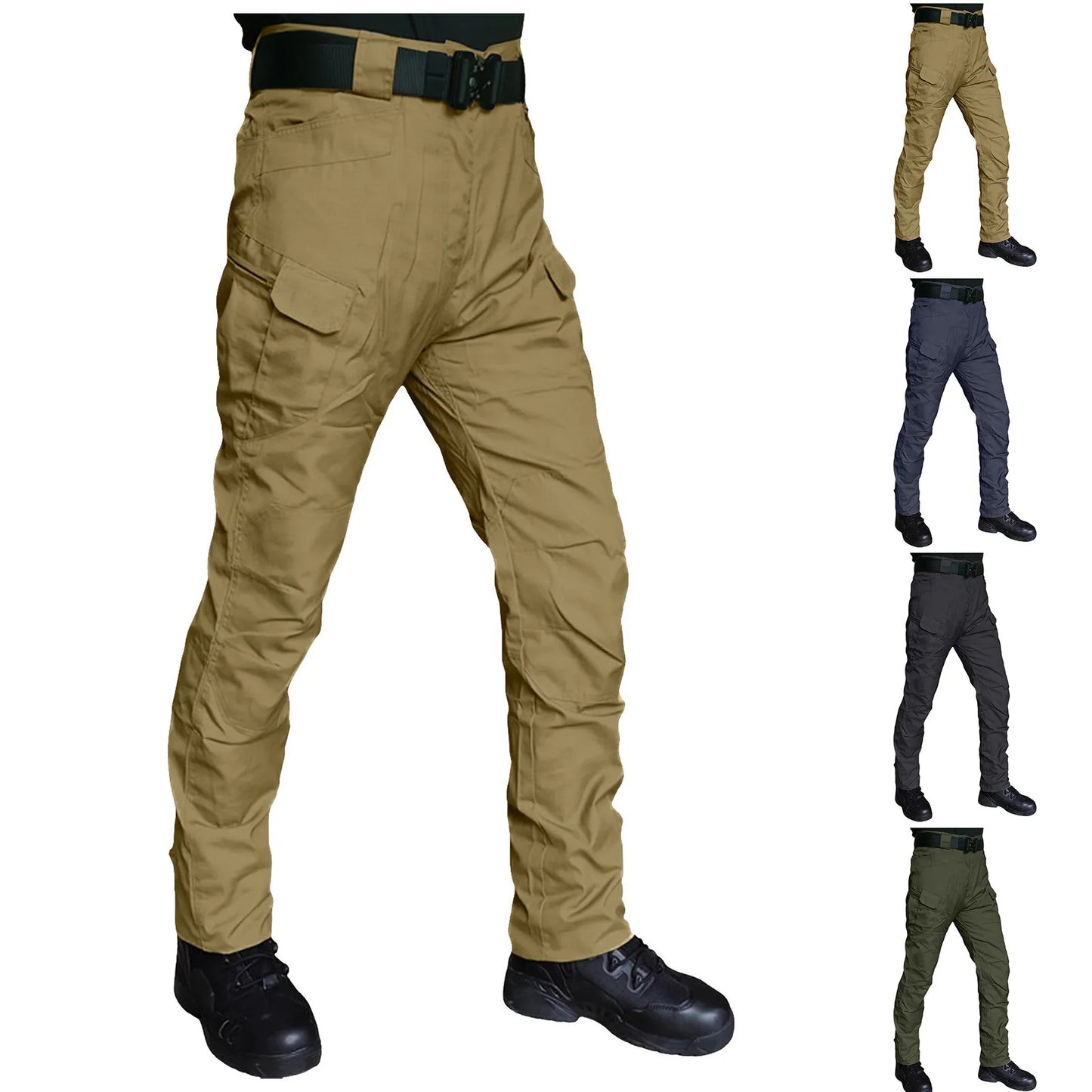 Mens Work Pants Work Clothe Casual Loose Elastic Pants Work Pants Breathable Men'S Outdoor Sports Jogging Tactical Pants
