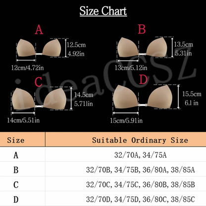 Sticky Bra for Women  Wedding Dress Adhesive Bras Lift Boob Invisible Underwear