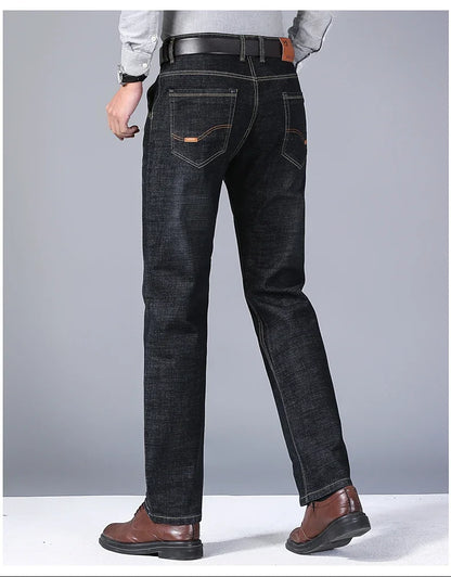 New Men Light Luxury Stretch Slim Fit Pants Comfortable