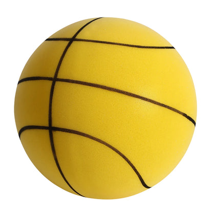 Bouncing Mute Ball Indoor Silent Basketball 24/21/18cm Silent Soft Foam Basketball Child Sports Toy or only Basketball Hoop