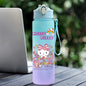Sanrio 750Ml Water Cup Anime Hello Kitty Portable Children Cute Cartoon Outdoor Sport Large Capacity Water Bottle Birthday Gift