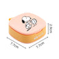 Snoopy Silicone Mini Travel Portable Medicine Packaging Box Cute Cartoon Household Supplies Seal Moisture-proof Storage
