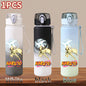 Large Capacity Children Water Cup Portable Plastic Outdoor Sports, Adults' Drinking Water Bottle