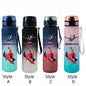 Marvel Spider-Man Large Capacity Portable Plastic Outdoor Sports Drinking Cup Mountaineering Cup Gift Cartoon Water Bottle