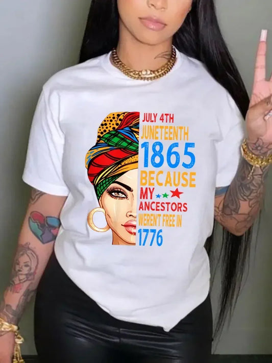 Plus Size Juneteenth T-Shirt